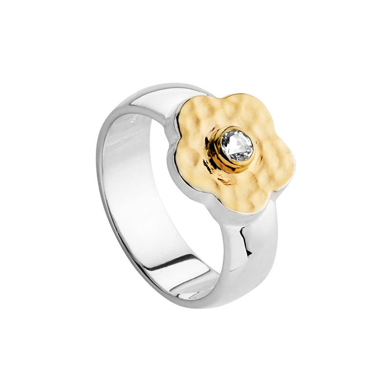 Forget Me Not Two Tone Ring Najo