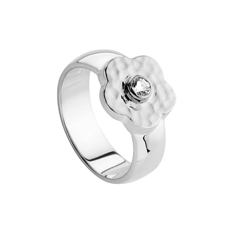 Forget Me Not Silver Ring Najo
