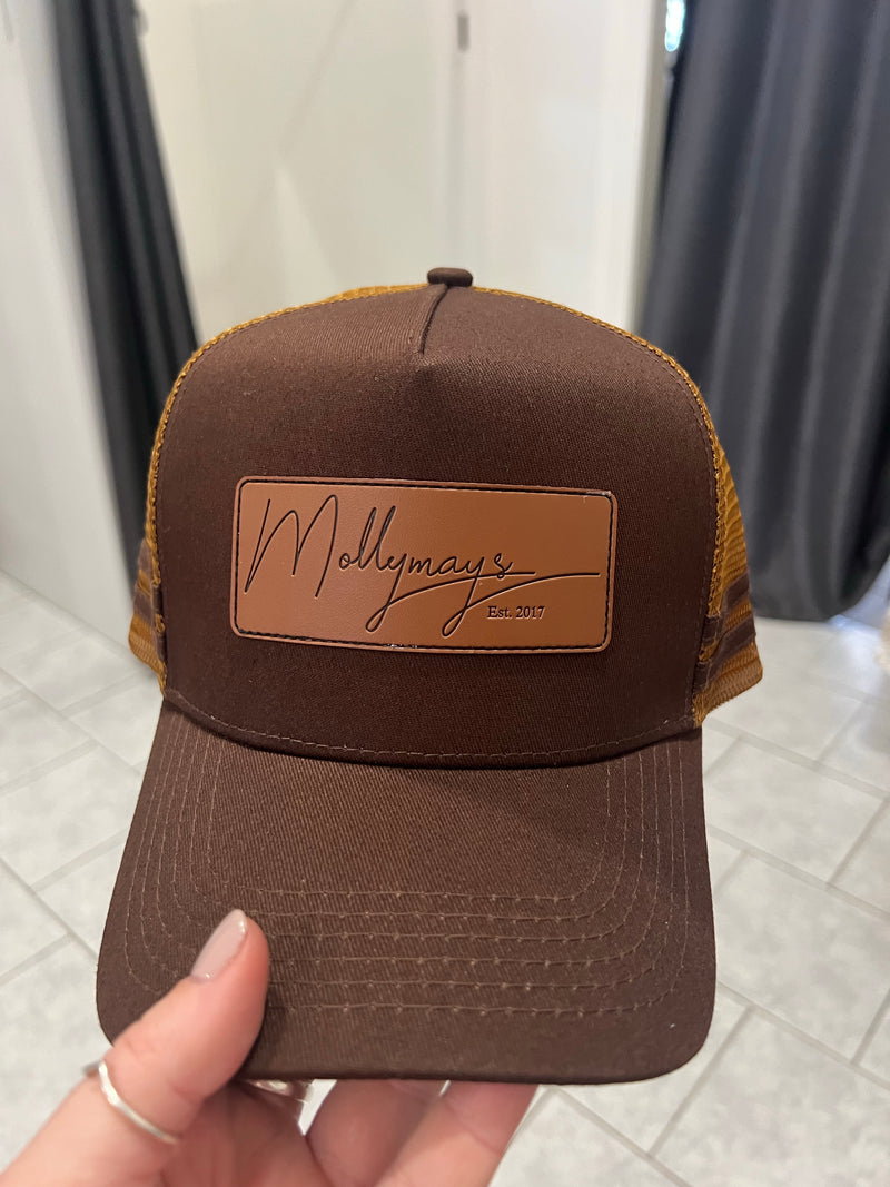 Brown Mollymays Trucker Cap